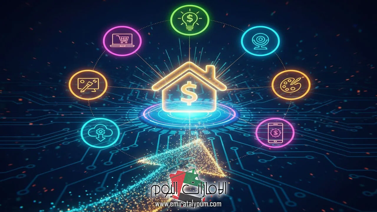 أفضل أفكار مشاريع مربحة أون لاين من المنزل 2026 1 أفكار مشاريع مربحة أون لاين