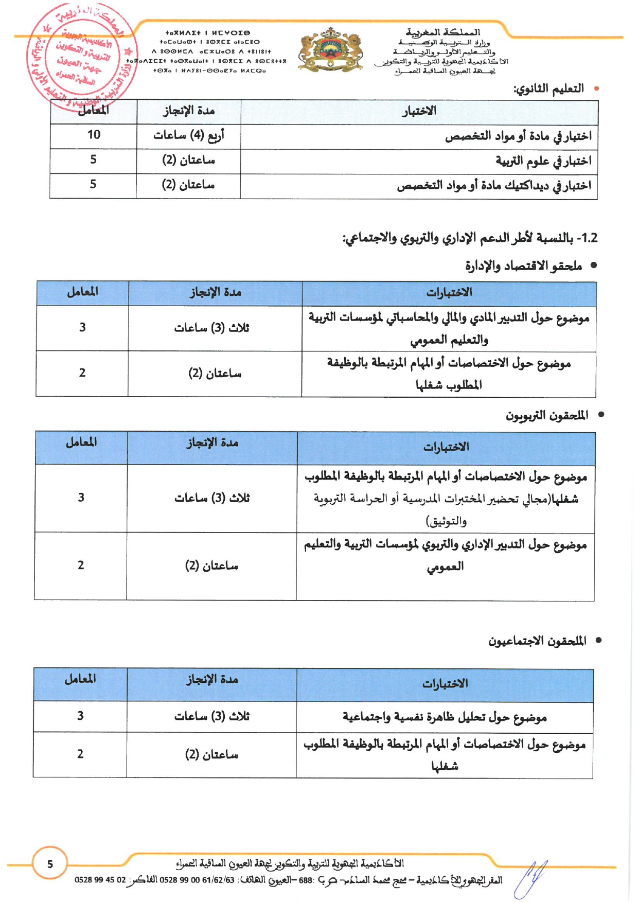 1667879121 171 الأكاديمية الجهوية العيون الساقية الحمراء مباراة توظيف 216 منصب –