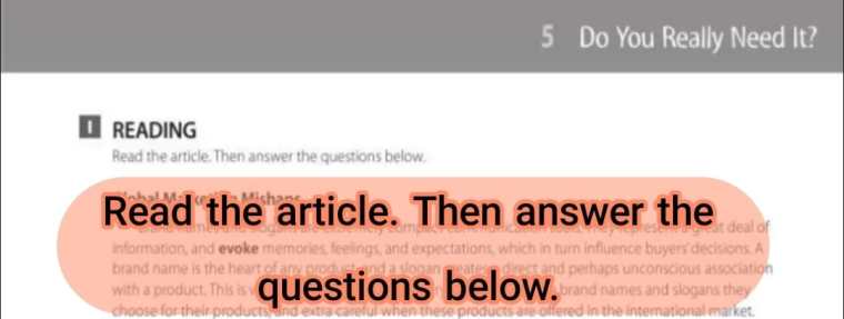 Read the article. Then answer the questions below.