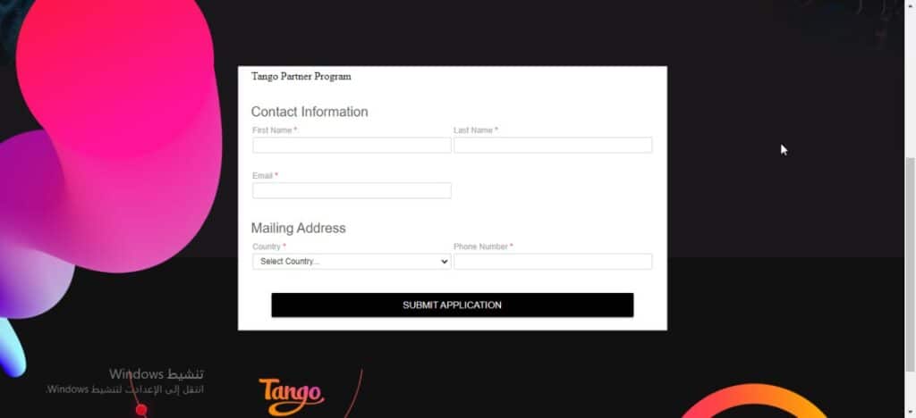 الربح من تانجو لايف Tango Live تطبيق للبث المباشر