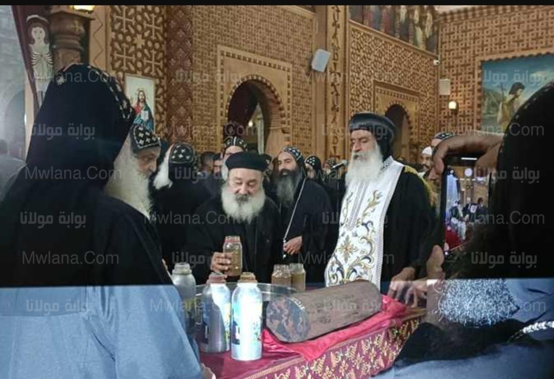 بالصور.. الاحتفال بعشية عيد مارمينا في كنج مريوط بالإسكندرية 2 عيد مارمينا