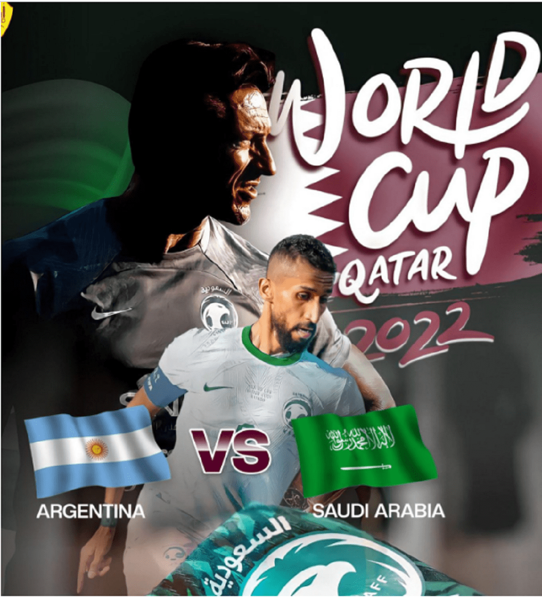كأس العالم 2022 موعد مباراة السعودية والأرجنتين