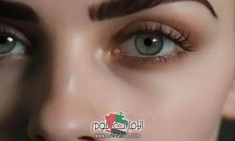 رؤية إمرأة بعيون خضراء في المنام