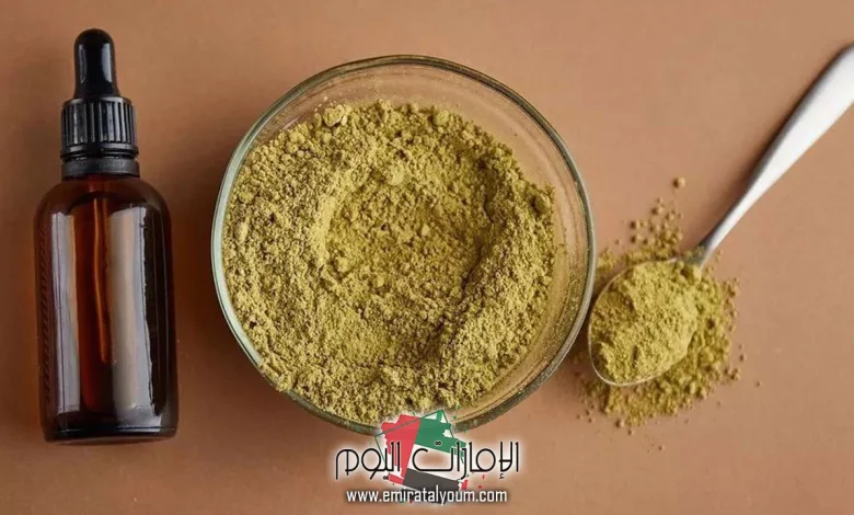 افضل خلطة زيوت للشعر مع الحناء