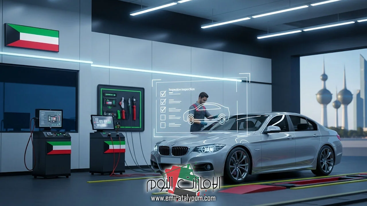 شروط الفحص الفني للسيارات في الكويت