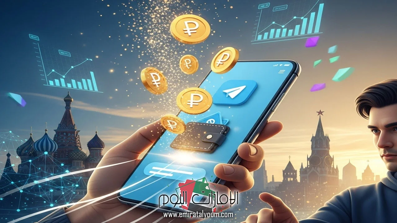 ربح الروبل من التليجرام