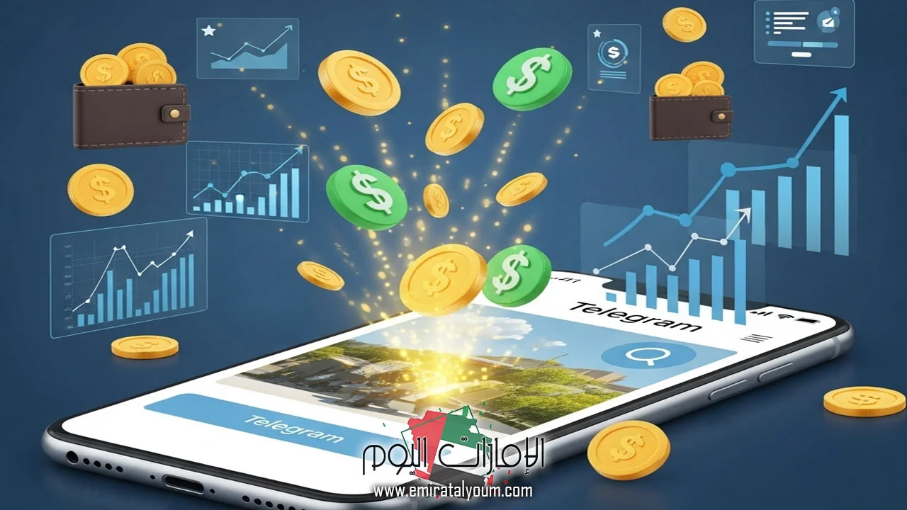 ربح المال من التليجرام