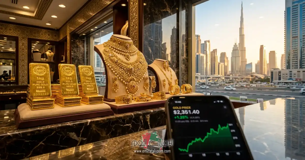 أسعار الذهب اليوم في الإمارات
